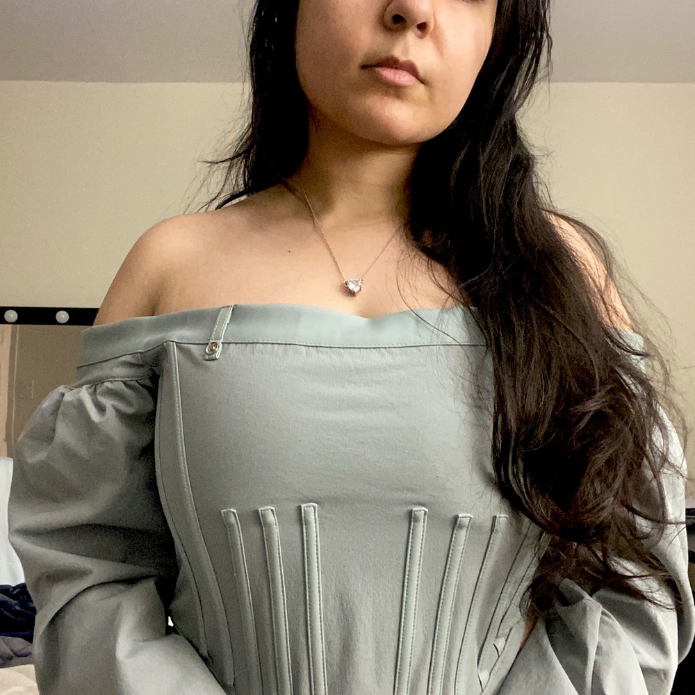 Maniere De Voir Technical Corset Bustier Top *NWOT*